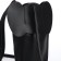 Female Cross-Bodi Bag on the button, black color