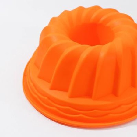 The form for baking the share "German cupcake. Custard cookies ", silicone, 23 × 10 cm, blue color-7