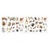 100 stickers "Zoo", 12 p.