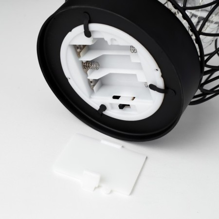 Nomber's nightlight LED from 3haa Black Black 17.5x17.5x19.5 cm Risalux-6