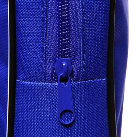 Folder with handles textile A4, 350 x 270 x 70 mm, calligrata "office", inner pocket, blue-3