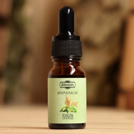 Essential oil "Hops and Solod", convenient dispenser, 10 ml "Dobroparov"-1