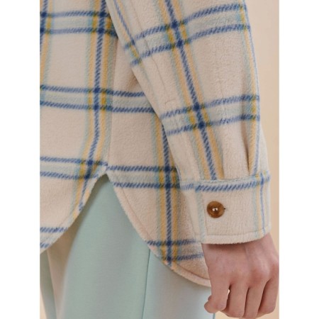 Women's jacket, size l, cream color-5