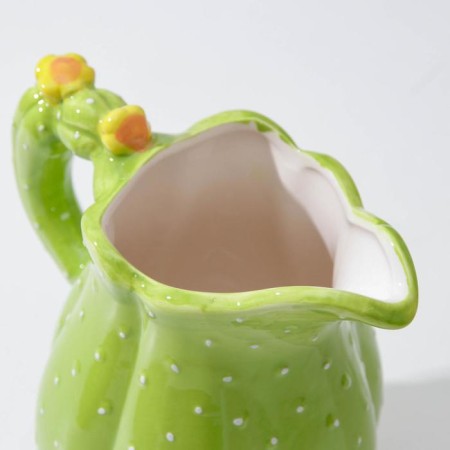 Ceramic curamic jug, 1 l, green color-3