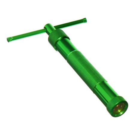 Metal extruder for plastic, screw, 19 nozzles-1