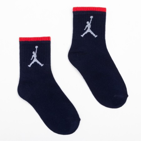 Jordan children's socks, dark blue color, size 18 (5-6 years)