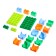 Designer block marble "turboshariki", 248 details