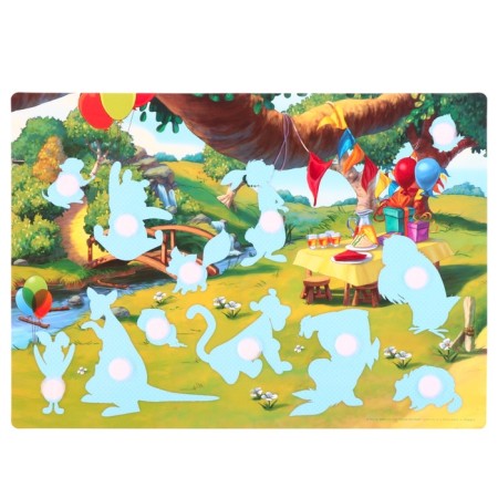 Developing Velcro game, designer "Fun Velcro", Bear Winnie and his friends-3