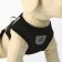 Drinking harness with a leash and reflective patch, s, ok 27, og 30-38, black