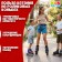 Roller skates sliding onlytop, p. 34-37, luminous wheels PU 64 mm