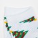 Women's socks "Christmas tree", white color, size 23-25