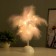 Nightlight "Tenderness" LED 3W from AA batteries Pink 27x27x30 cm Risalux