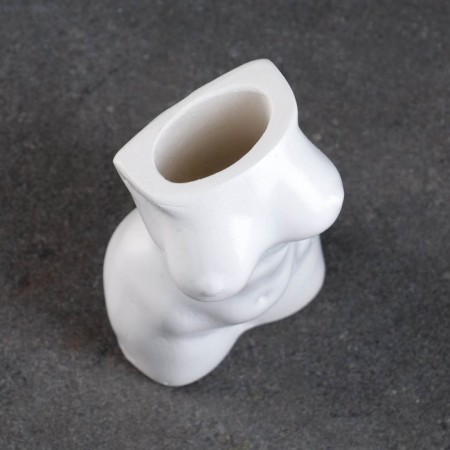 Kashpo - Vase "Women's Thors" White, 17cm-5