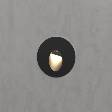 Elektrostandard, STEP 1 LED 3 W, 22X48X48 mm, IP65, black color, black-2