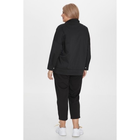 Female shirt, size 54, black color-3