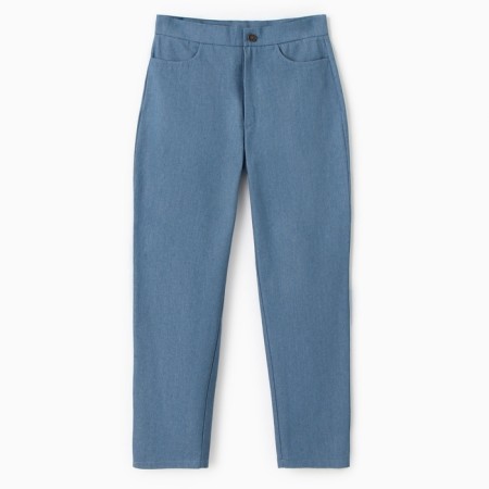Джинсы для девочки MINAKU: Jeans collection, цвет синий, рост 128 см-6