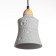 Deri lamp E27 40W gray 16x16x24-174cm