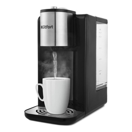 Thermopot KitFort KT-2502, 2600 W, 2.2 l, 4 modes, silver-black-3