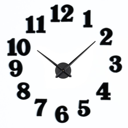 Figures for hours 15 pcs, h-2.5 cm, black