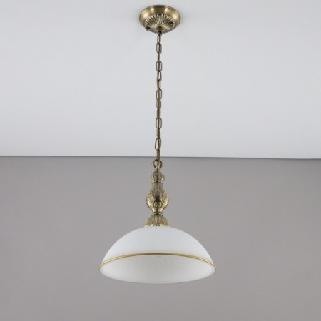 Suspended Citilux "Adriana" CL405213, 30x30x33 cm, 1x75W, E27, brown color-6