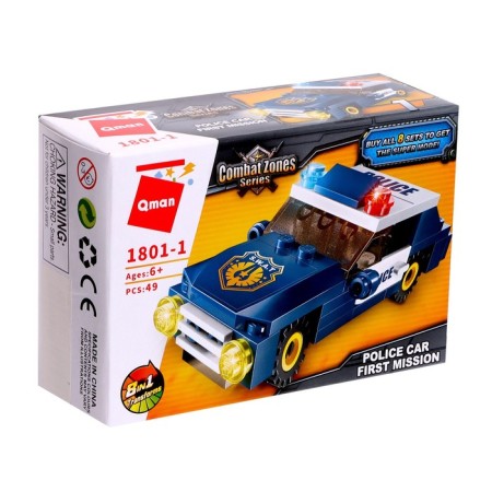 Constructor Police "Police Transport", 8 types, mix-9