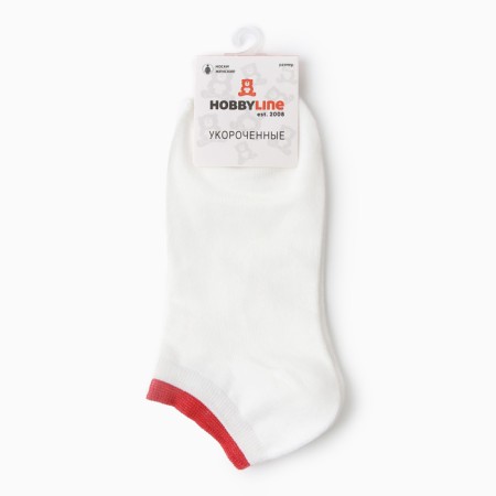 Women's socks shortened, jade color with raspberry elastic band, size 36-40-2