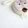 Case for coins/headphones with lightning, white color