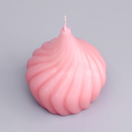 Figure candle "Lug", 8 cm, pink-2