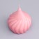 Figure candle "Lug", 8 cm, pink