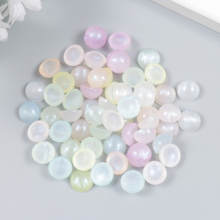 Decor for creativity plastic "Half of the beads. Soap bubble" set 20 g 0.5x1x1 cm