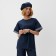 T-shirt Women's oversize Minaku: Jeans Collection Blue Blue, Rr. 48