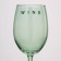 Wine glass "Wine", 360 ml, green