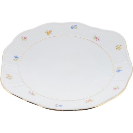 Set for cake 7/6 Natalie, decor “Small flowers, gold laying”, 7 items-2