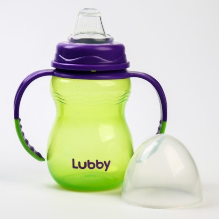 Drunker - children's impotion with the soft nose "Classic", 250 ml., With handles, color mix-1