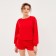 Women's pajamas (sweatshirt, shorts) minku: Home Collection Red color, rr 54