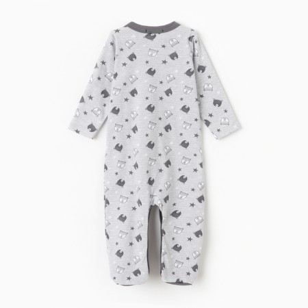 Combineson children, gray color, height 74 (6-9 months)-4