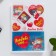Waffle pictures edible “love is..” for cupcakes, cake Konfinetta, 1 sheet A5