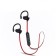 Sports headphones RT558, wireless, vacuum, WT 4.2, microphone, 80 mAh, red