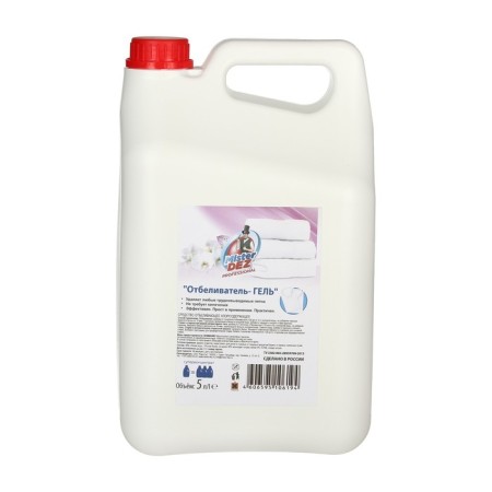 Gel bleach Mister Dez Professional, 5 liters