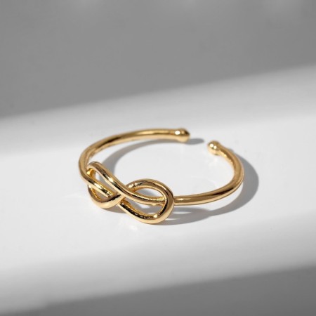 Ring "Infinity" trend, color gold, dimensionless-2