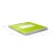 Notebook 12 sheets in the Erichkrause Bright line "Classic", cover coated cardboard, green