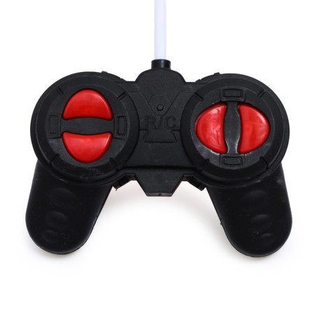 Radio -controlled “Police” machine works on batteries, blue color-3