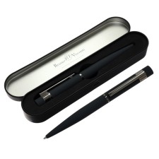 Switching handle, 1.0 mm, Bruno VisConti Verona, blue rod, gray metal case, in a metal case