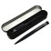 Switching handle, 1.0 mm, Bruno VisConti Verona, blue rod, gray metal case, in a metal case