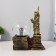 Plasma ball "Statue of Liberty" gold 14x10x16 cm Risalux