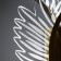 Bra "Wings" LED 24W 3000-6000K gold 50x20x15cm