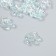 Busina Plastic for creativity "Flower. Stone ice" transparent blue 0.6x2.1x2.5 cm