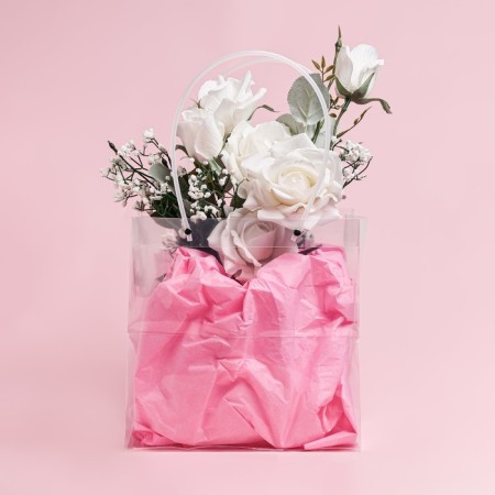 Gift package with a square bottom 25 x 25 x 25 cm-1