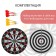 Darts, d = 36.5 cm, 6 darts