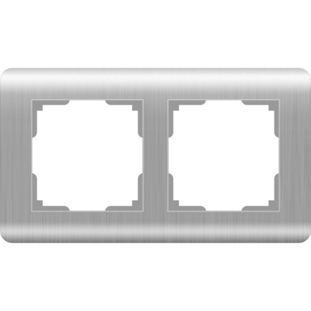 Frame for 2 posts WL12-FRAME-02, silver color